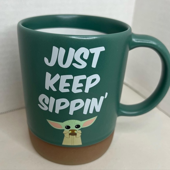 Disney Star Wars The Mandalorian Grogu Stronger Than You Think Coffee Mug - Picture 2 of 5